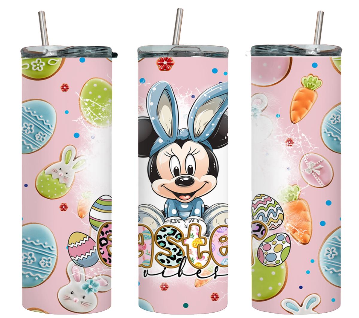 Happy Easter Mickey and Minnie-8953